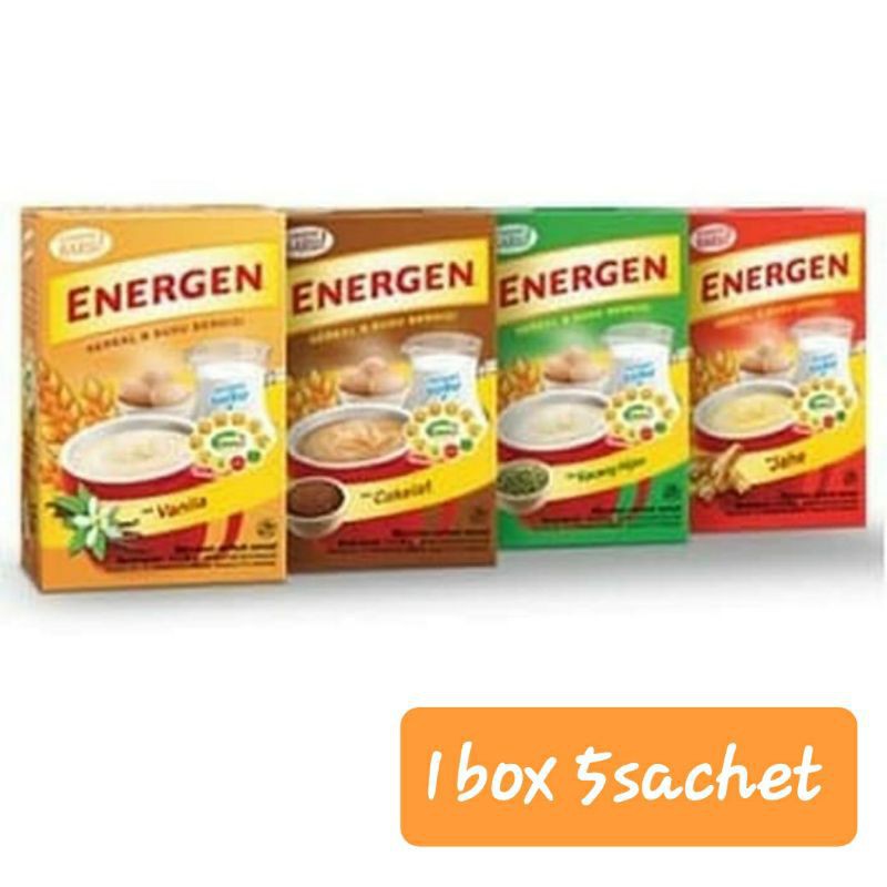 

Energen Susu Sereal 29gr isi 5s [ all variant ]