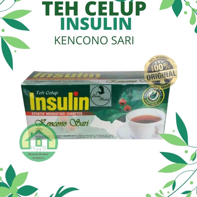 

Teh CELUP INSULIN Kencono Sari Kemasan CELUP Membantu mengurangi kadar gula dalam darah OBAT HERBAL ALAMI ASLI ORIGINAL