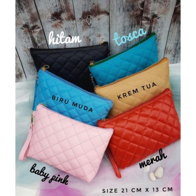 POUCH KOSMETIK BANTAL/DOMPET BANTAL SERBAGUNA