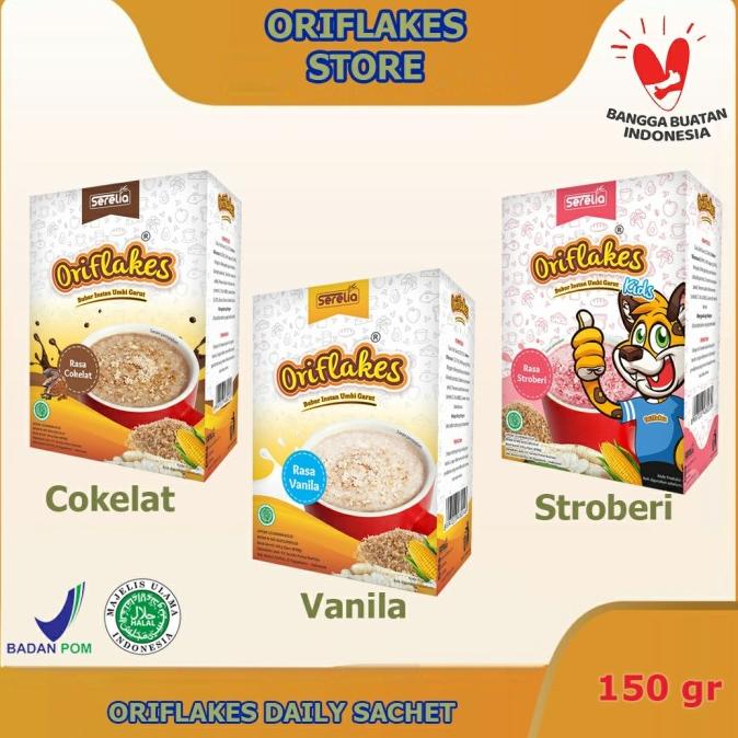 

Big Sale Oriflakes Daily sereal umbi garut 150 Gram sachet praktis. Big Sale