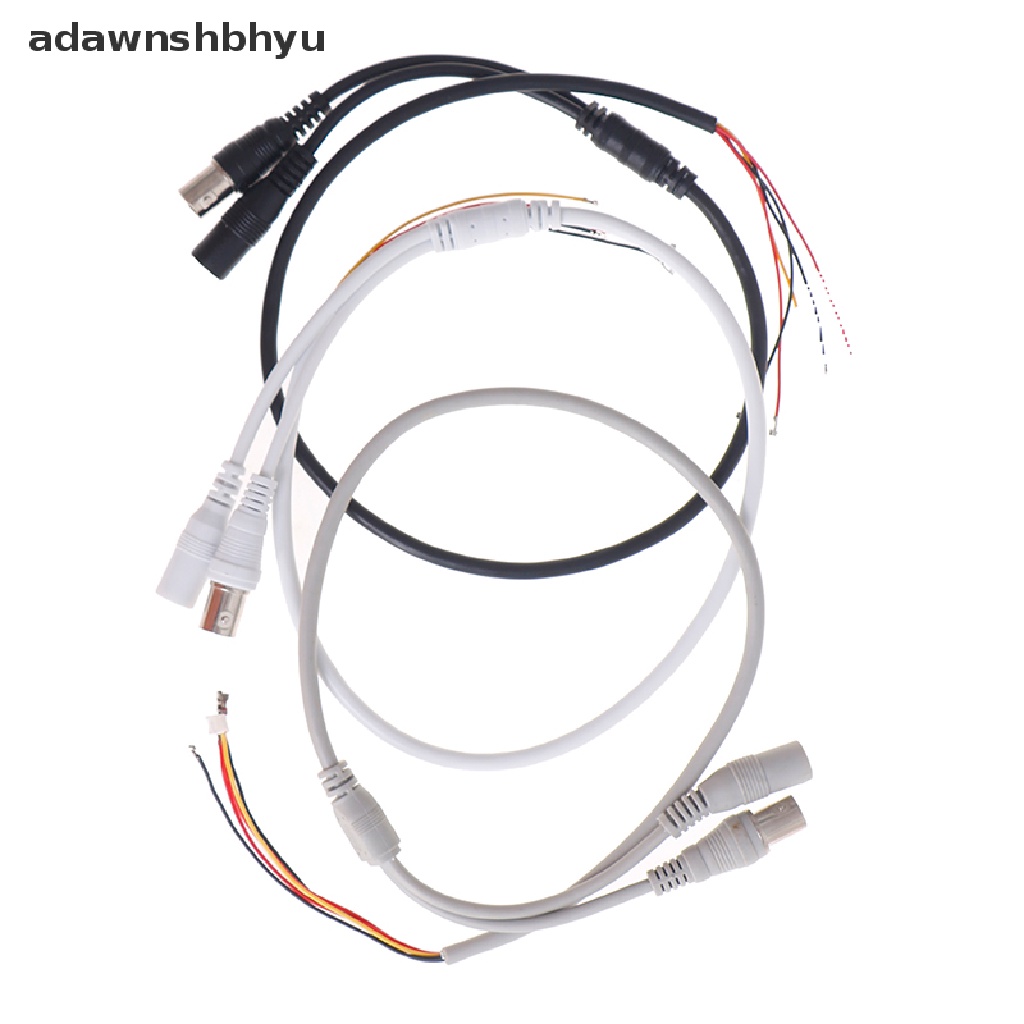 Adawnshbhyu Camera Video Line DC12V Power Kuncir AHD Camera Kabel Garis Kamera CCTV Analog