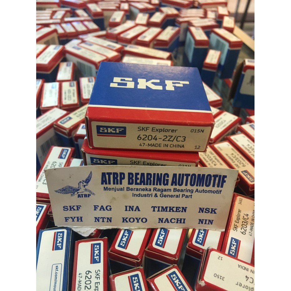 ball bearing 6204 2z/c3 skf