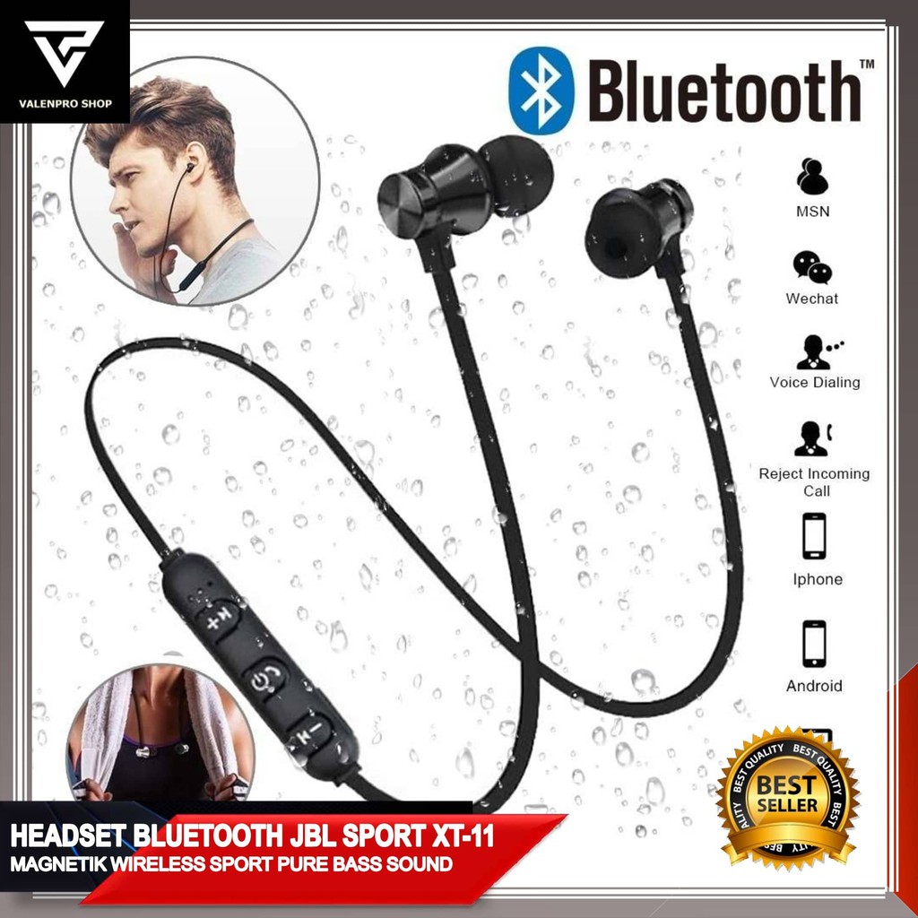 HEADSET BLUETOOTH JBL SPORT T-07 MAGNETIK HF HANDSFREE EARPHONE