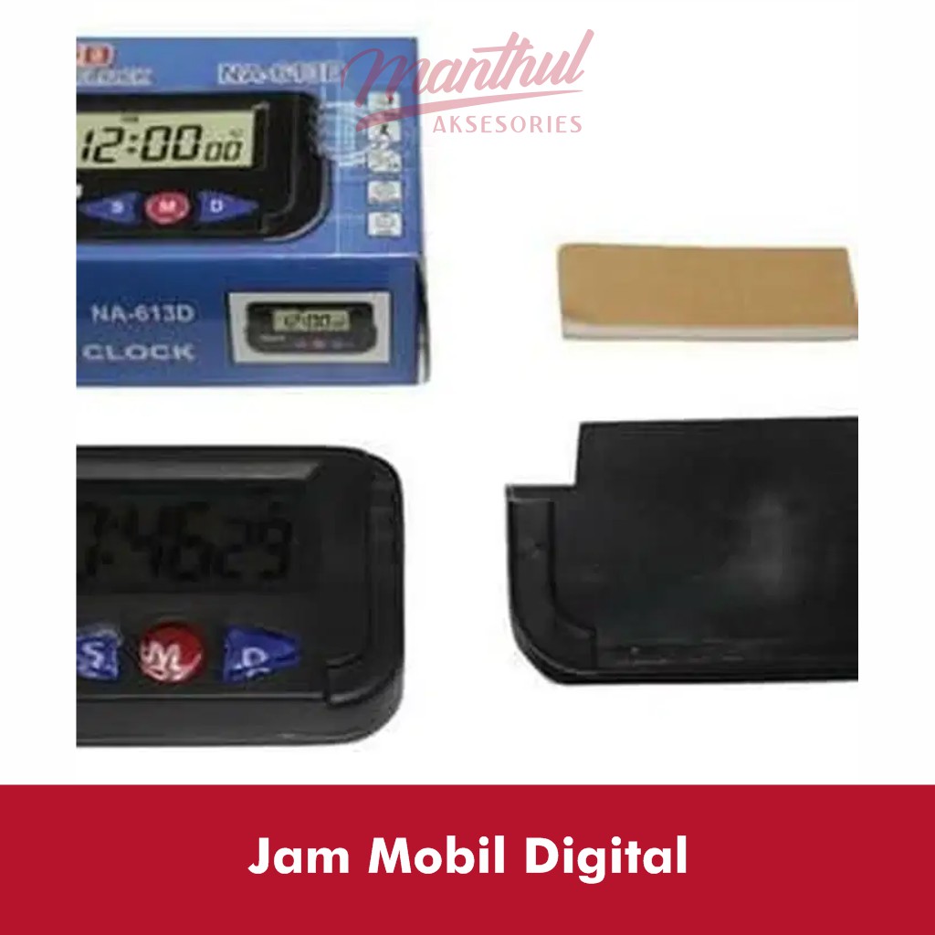 Jam mobil digital  display mini V 613 A