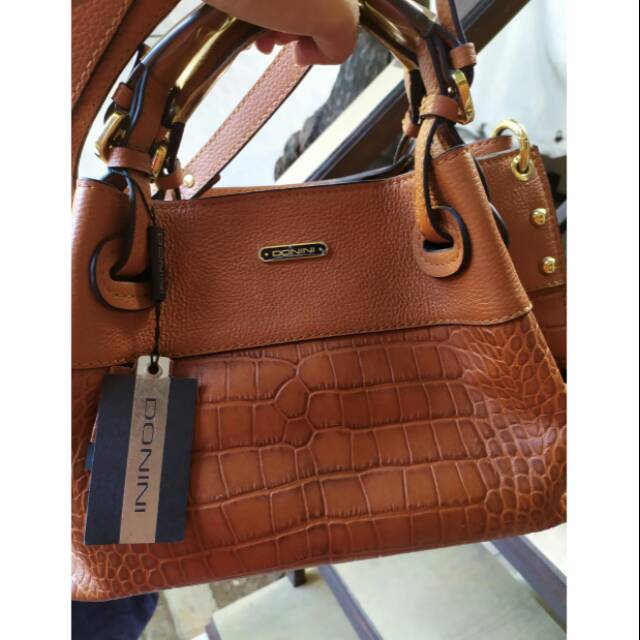 Donini Reon brown croco