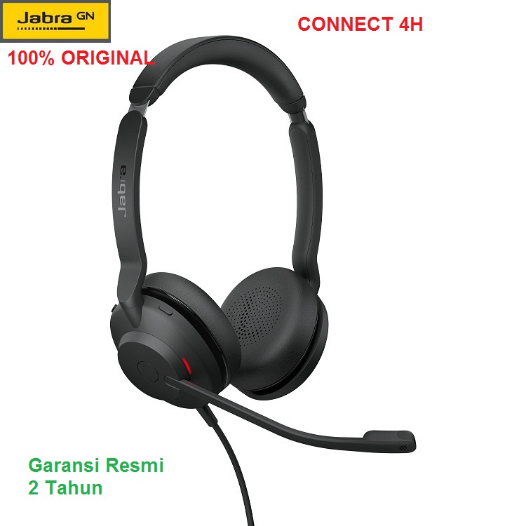 Jabra Type-C Wire Headphone Connect 4H Original Garansi Resmi 2 Tahun