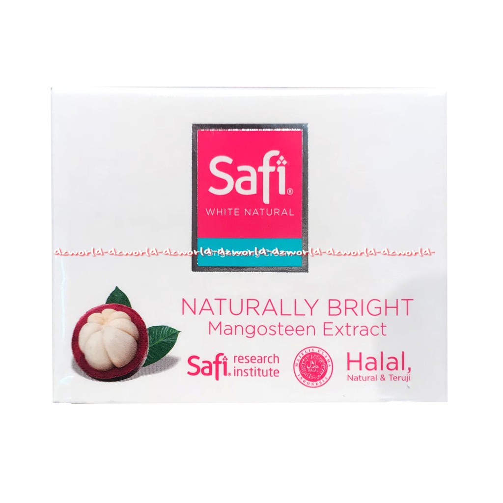 Safi Naturally Bright Mangosteen Extract Halal Kosmetik 45gr Ektrak Manggis Melembutkan Kulit