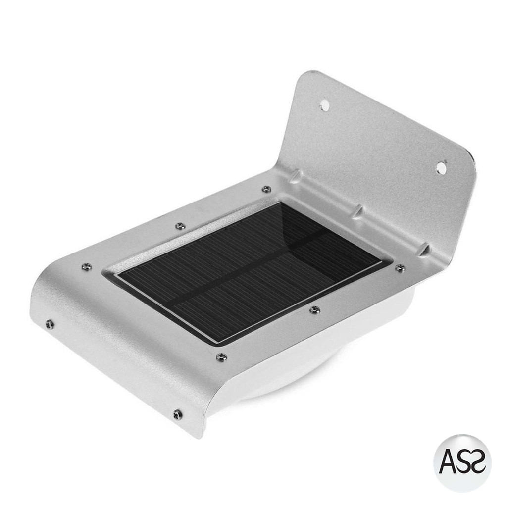 ASS Shop - LightMe Lampu Solar Sensor Gerak Outdoor 16 LED Weatherproof - SMD2835