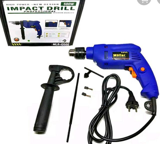 Mollar Id500 Mesin Bor Tembok Beton Impact Drill 500 Watt
