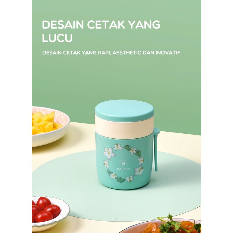 Kotak Makan Multifungsi BONBOX LunchBox Microwaveable Food Grade BTW30