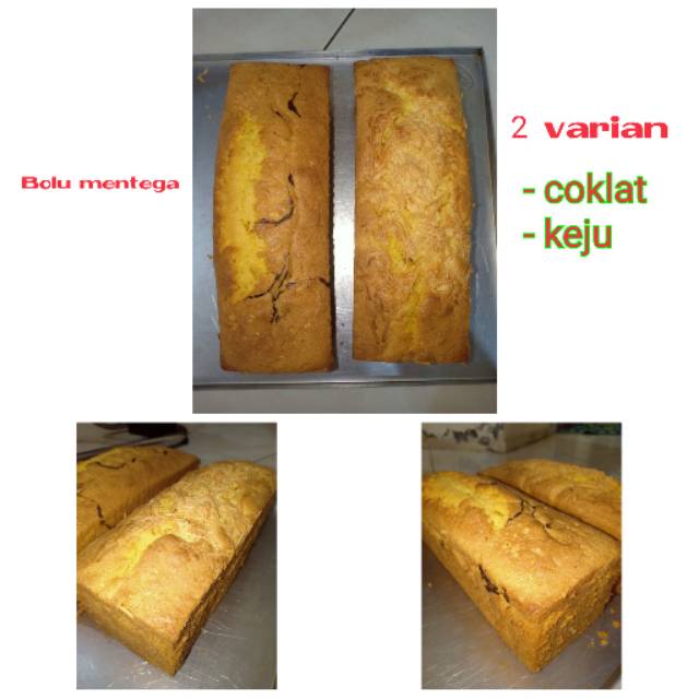 

Bolu mentega 2 varian (medan only)