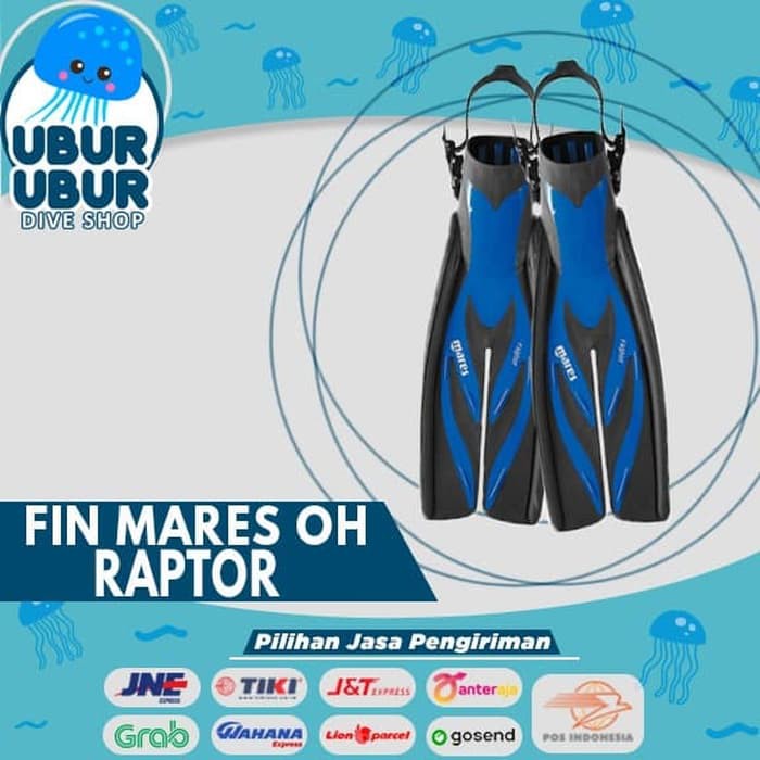 FIN MARES OH - FIN MARES OH RAPTOR - Kaki Katak Selam - Diving - Snorkling