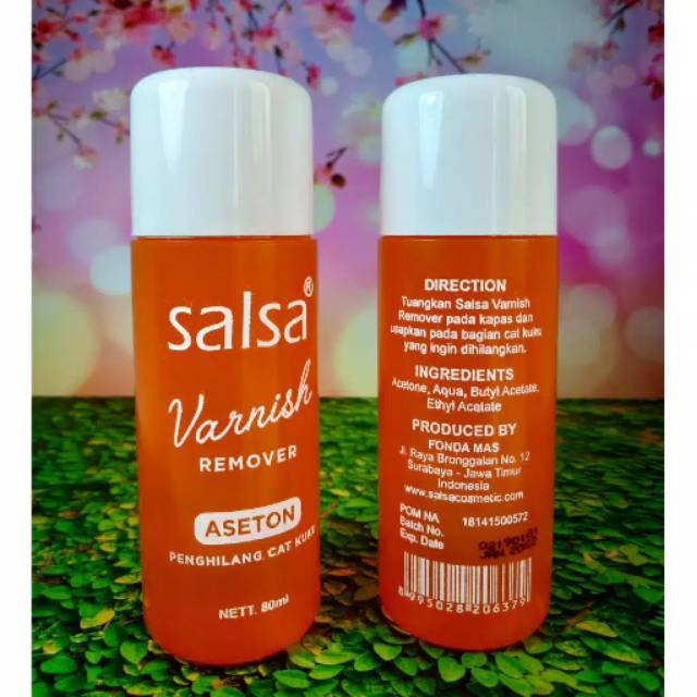 Salsa Varnish Remover/aseton salsa/aseton cat kuku salsa/nail polish remover salsa