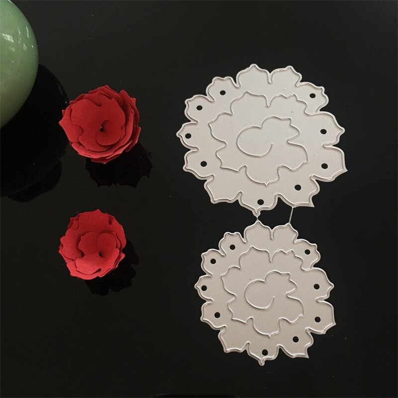 

Free Ongkir Flower Metal steel Cutting Dies Stencils For Scrapbooking Album Paper Card DIY Craft