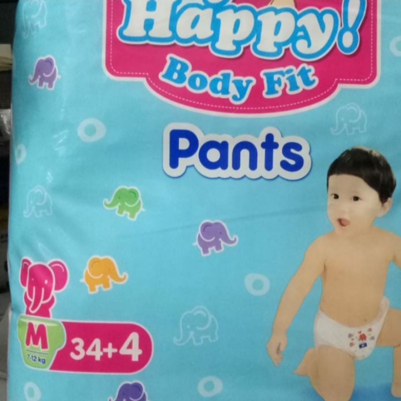 baby happy m34+4 /pampers murah baby happy m34 free 4