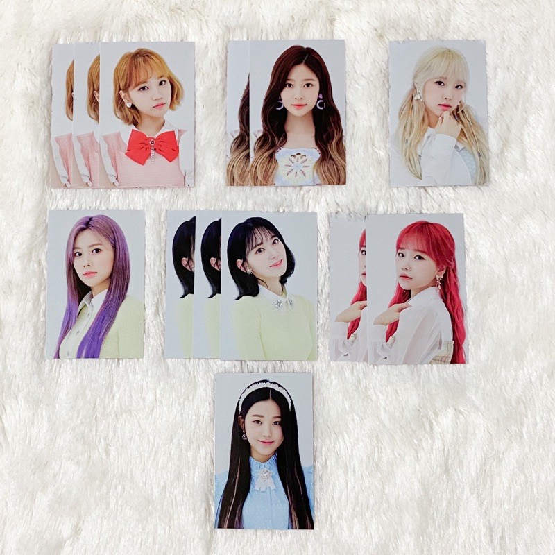 [ ready stock ] izone iz*one oneiric theater goods slogan photocard chaewon minju sakura yuri yena