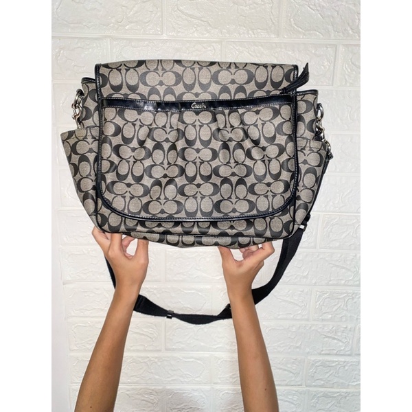 Coach Baby Bag Black Original