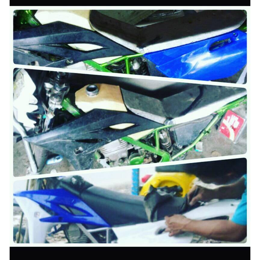 tangki jok yz mix pnp klx "tangki yzf250 jok yz85" bahan besi