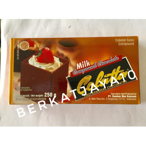 

Colatta milk chocolate compound Collata coklat masak 250 Gram susu