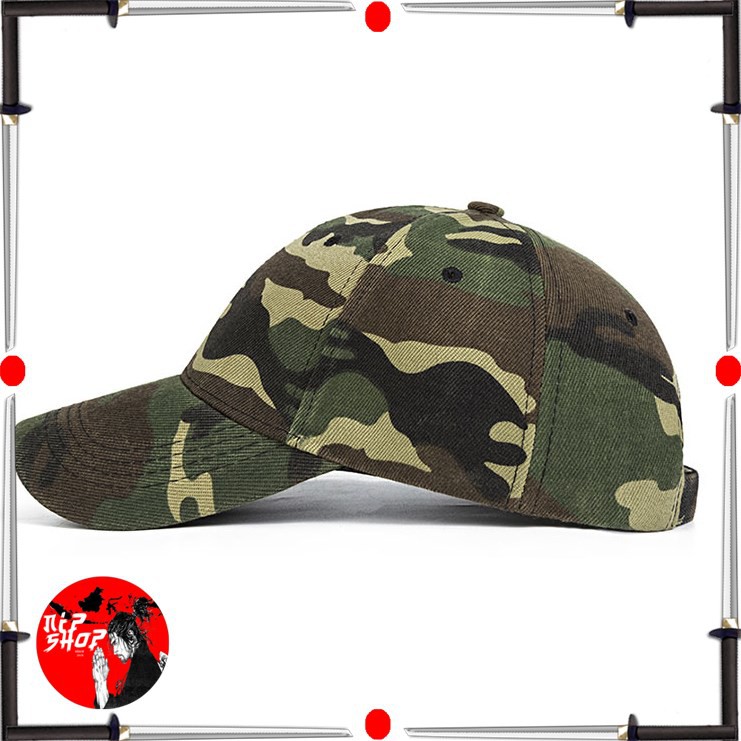 Topi Trucker Baseball Camouflage Army Summer Hat