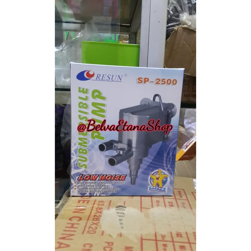 resun sp 2500 pompa aquarium pompa celup aquarium pompa hidroponik