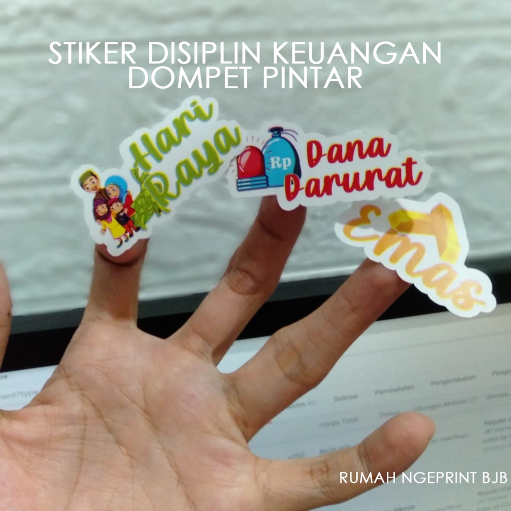 

Stiker Disiplin Keuangan Dompet Pintar