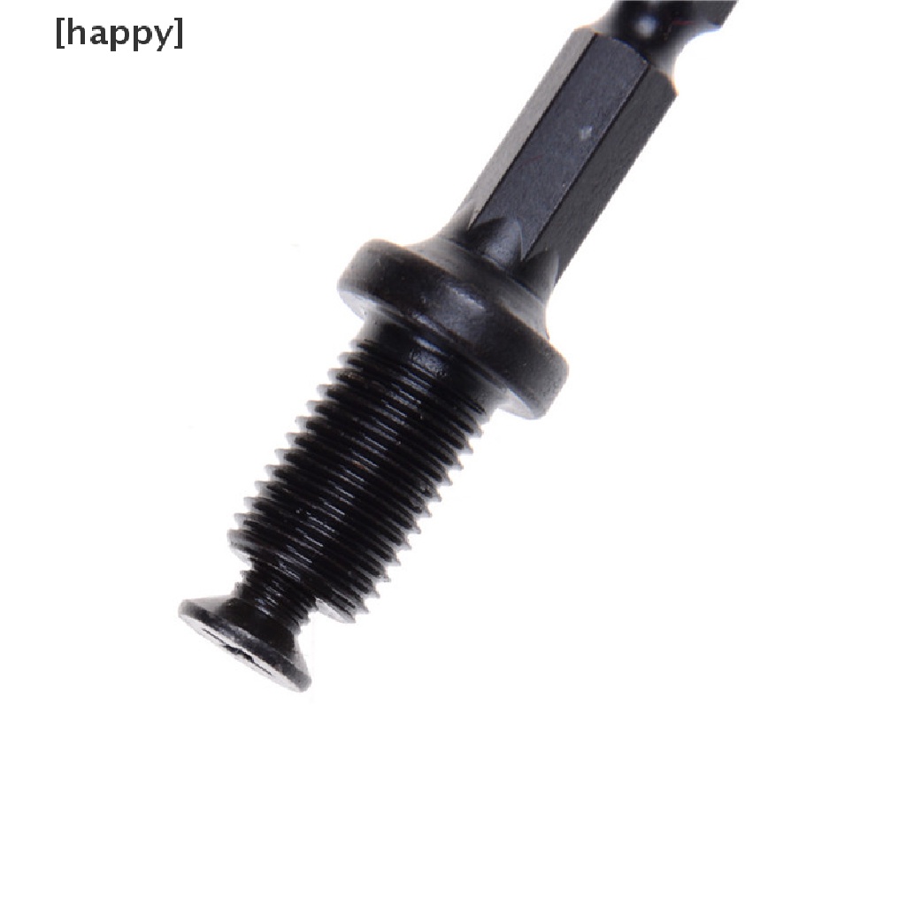 Adapter Sekrup Hex Shank Male 1 / 4 &quot;Untuk Bor Chuck 6mm 10mm 13mm 3 / 8&quot; - 24unf Id