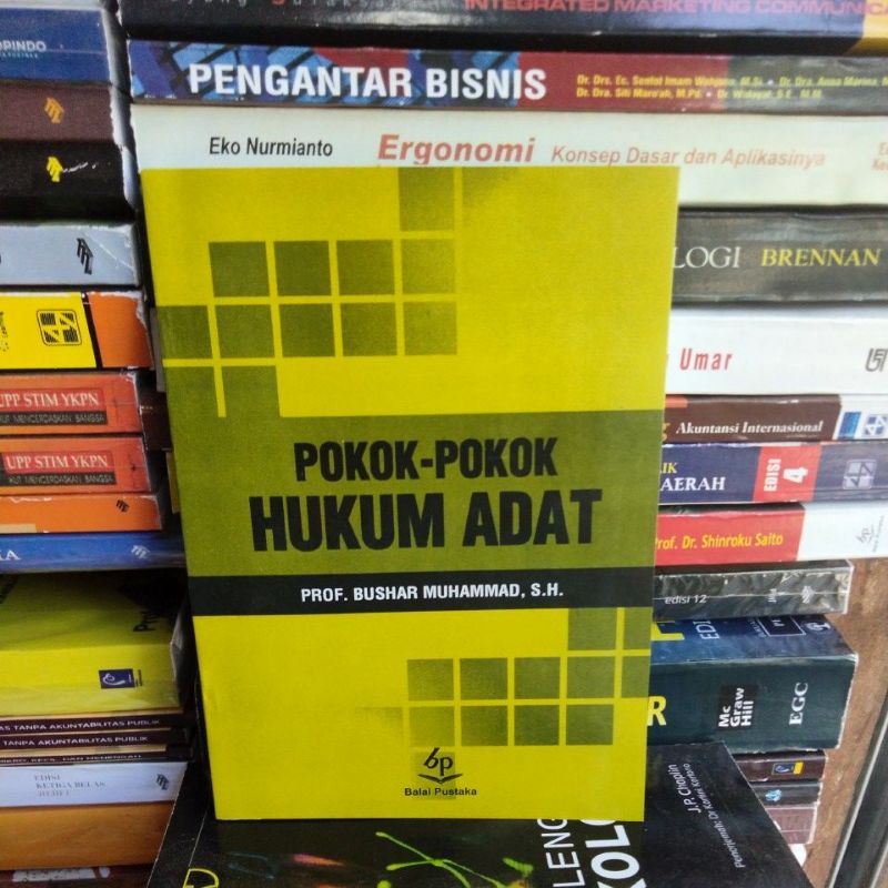 

Pokok Pokok Hukum Adat