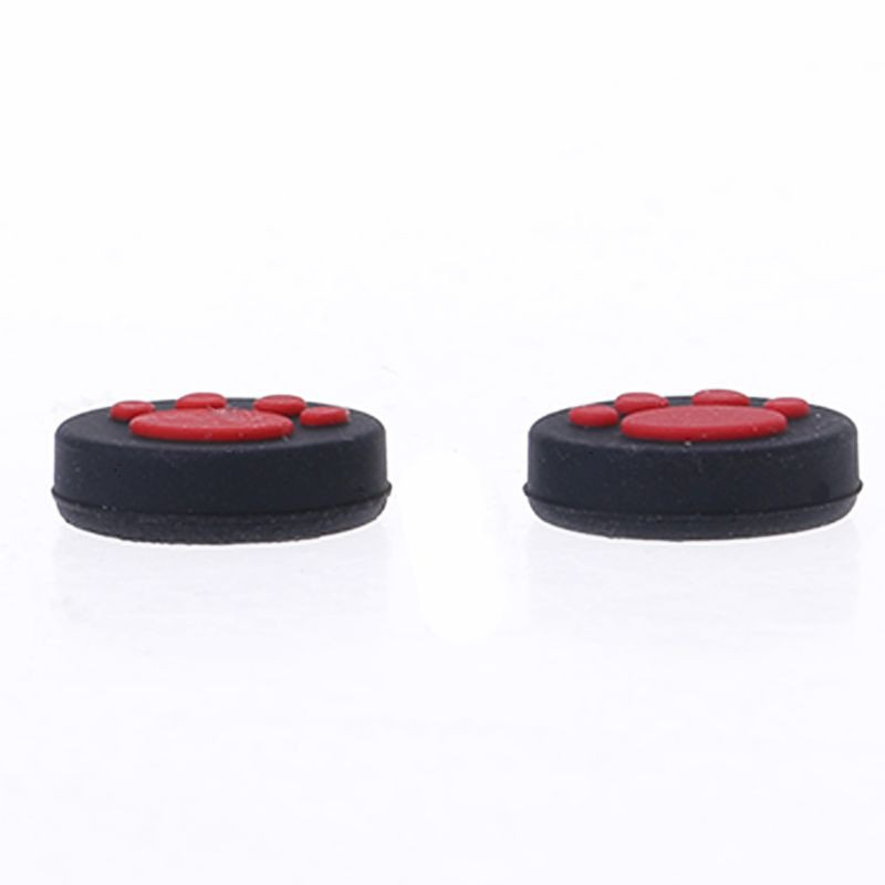 CRE  2pcs Cat Paw Analog Controller Thumbstick Grip Cap Protective Cover For Sony PlayStation Ps Vita PS Vita PSV 1000/2000 Slim