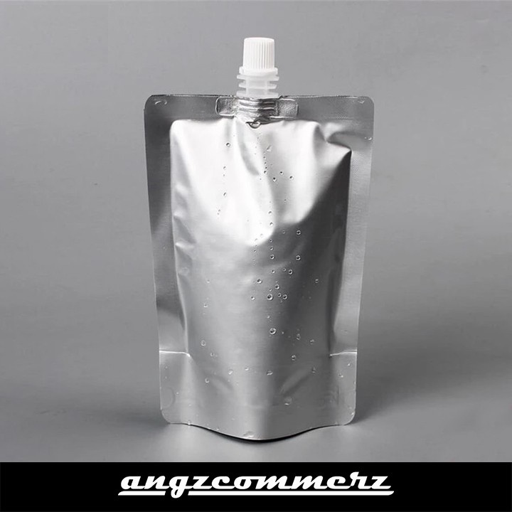 Standing Pouch Kemasan Cairan Wadah Minum Spoutpack Aluminium 380ml