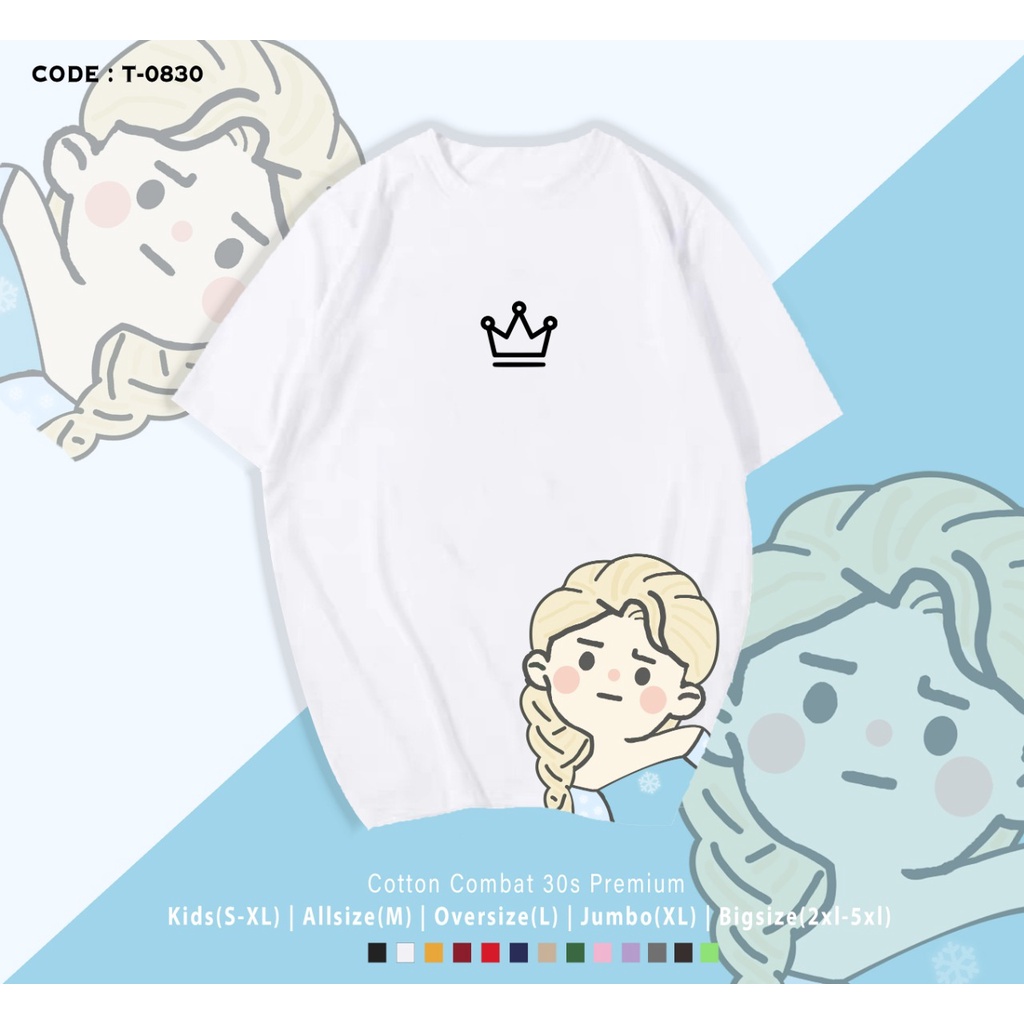 KAOS DISNEY KARAKTER/KAOS WANITA TERBARU/BEST SELLER/BISA CUSTOM/KAOS LENGAN PENDEK/KAOS SANTAI