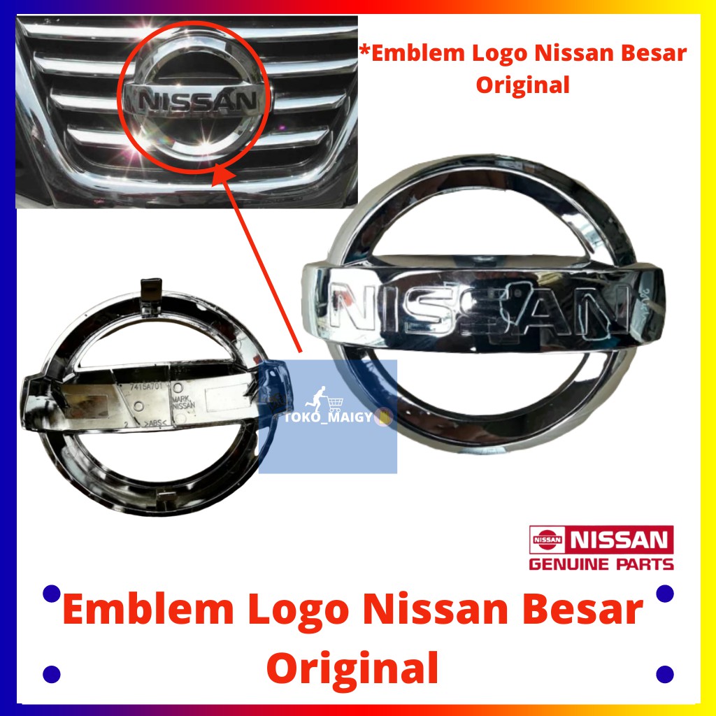Emblem Logo Nissan Besar Original Logo Nissan Original