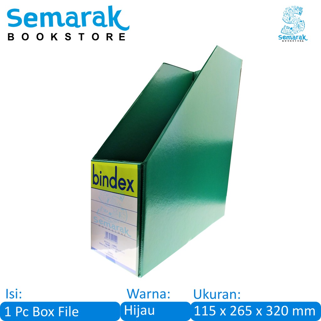 Jual Bindex 1034B Box File Jumbo - Hijau | Shopee Indonesia