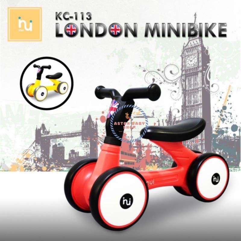 Labeille London Mini Bike KC-113/Mainan Mobil Anak Bayi Balita