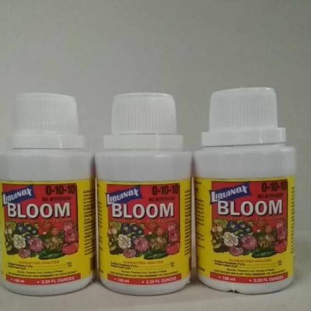 Liquinox Bloom 0-10-10 100 ml Pupuk Bunga Buah anggrek tanaman tumbuhan