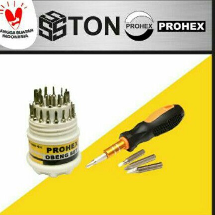 HASSTON PROHEX OBENG SET 13PCS
