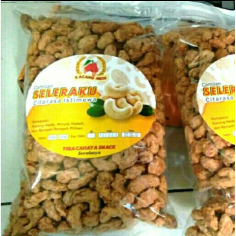 

Kacang mede/mente goreng krispy pedas manis 1 kg