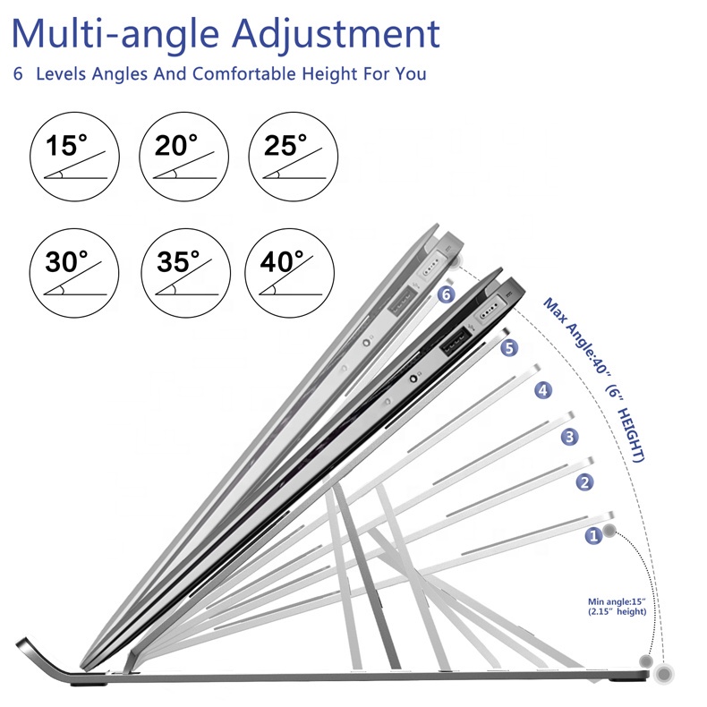 HOLDER STAND LIPAT LAPTOP - FOLDING STAND HOLDER LAPTOP MACBOOK IPAD