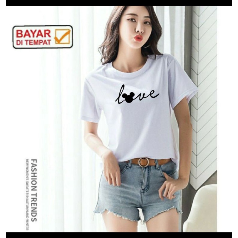 KAOS CEWEK TERBARU 2022 VIRAL / KAOS DISTRO CEWEK ORIGINAL ASLI / BAJU KAOS CEWEK VIRAL TIKTOK 2022 