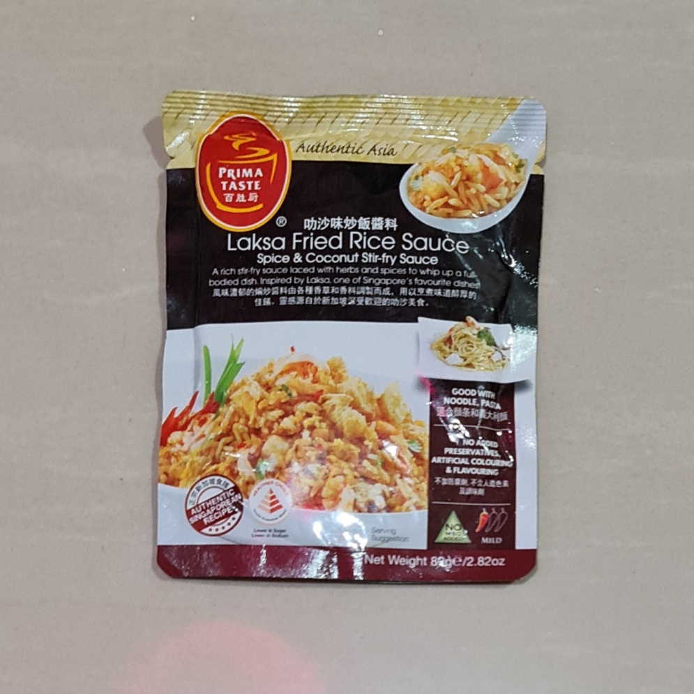 Bumbu Prima Taste Laksa Fried Rice Sauce 80 Gram