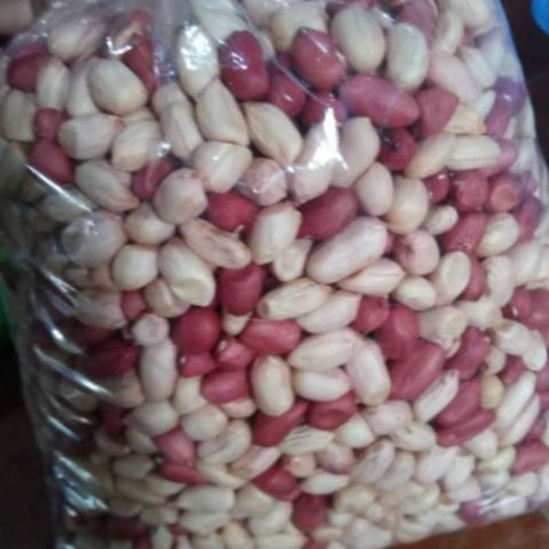 

Kacang tanah lokal kupas siap olah/tanam 250 gr/500gr/1kg/kacang/kacang tanah/ose/bibit kacang tanah