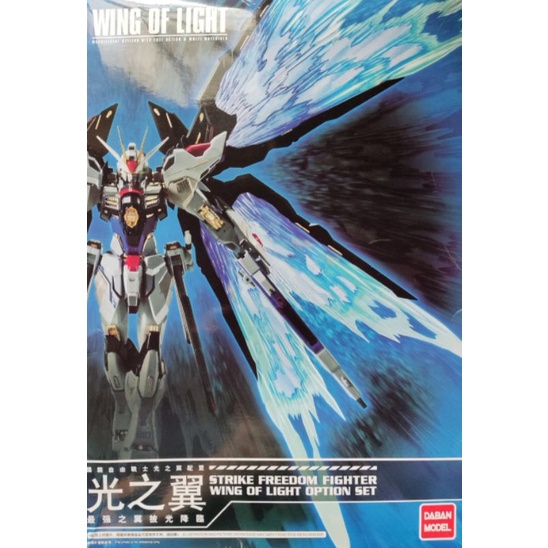 Wing of Light WOL Strike Freedom MG Gundam Daban Model