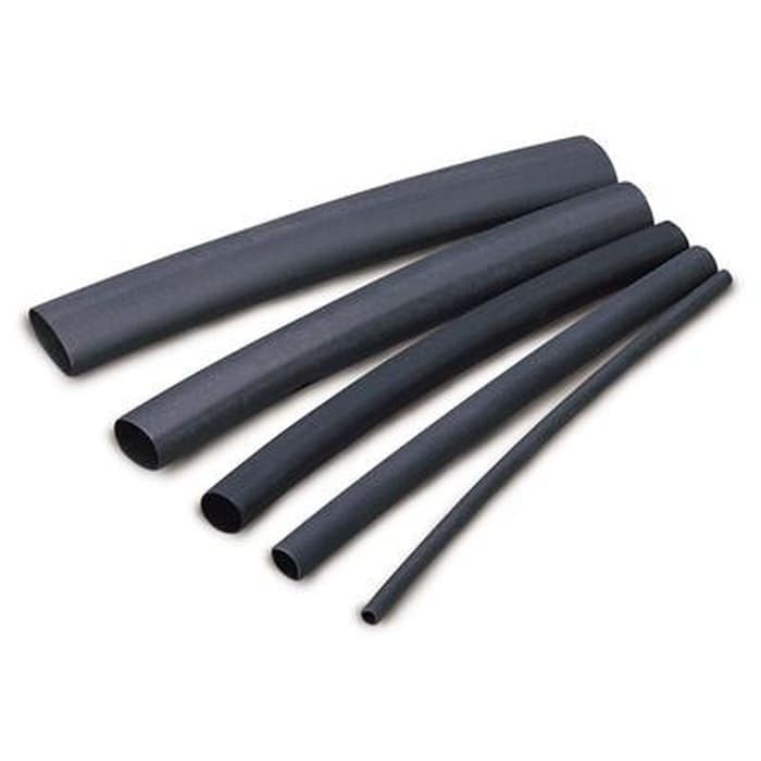 

Heatshrink hitam Ecer 4 mm @ 1 meter - Selongsong Bakar Neutral