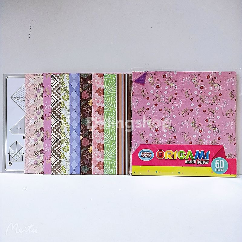 Jual Kertas Lipat Motif Origami batik Shopee Indonesia