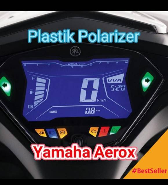 Polarizer Negativ Yamaha Aerox/N max/beat street/Genio Polaris Speedometer Sunburn Lcd