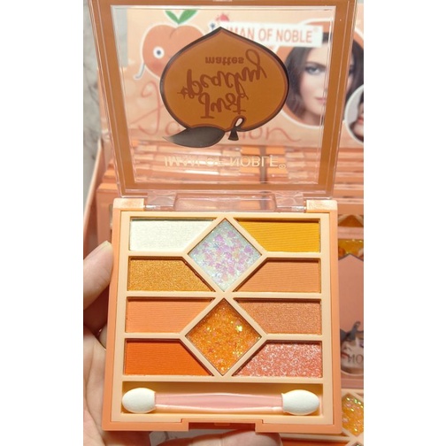 Promo !!!  Iman of noble EYeshadow| Blush on Just The peach 10 Color  NO.6681