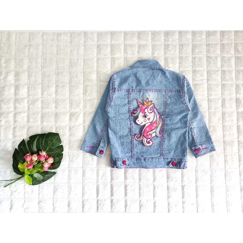 JAKET JEANS ANAK / JAKET LED ANAK