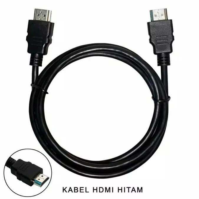 Kabel HDMI Hitam 1.1m / Kabel HDMI Male to HDMI Male 1,1 meter - 1,1 METER