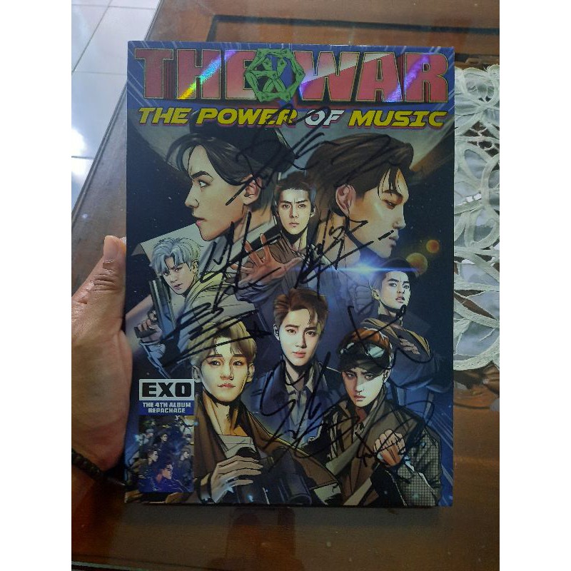 exo signed album Power