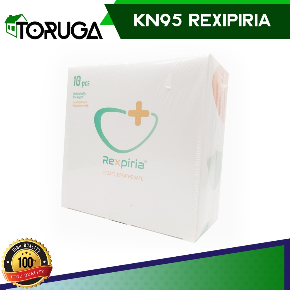 Masker KN95 FFP2 Rexpiria Masker 4ply + Packing Steril Murah isi 10 Murah berkualitas